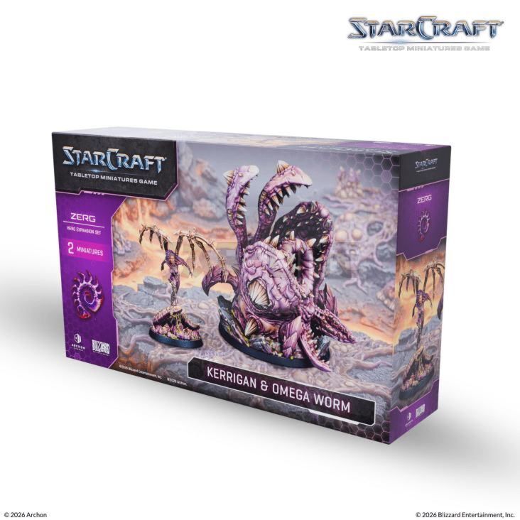 Starcraft: Kerrigan & Omega Worm Box