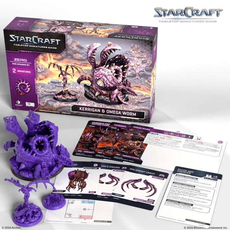 Starcraft: Kerrigan & Omega Worm Box