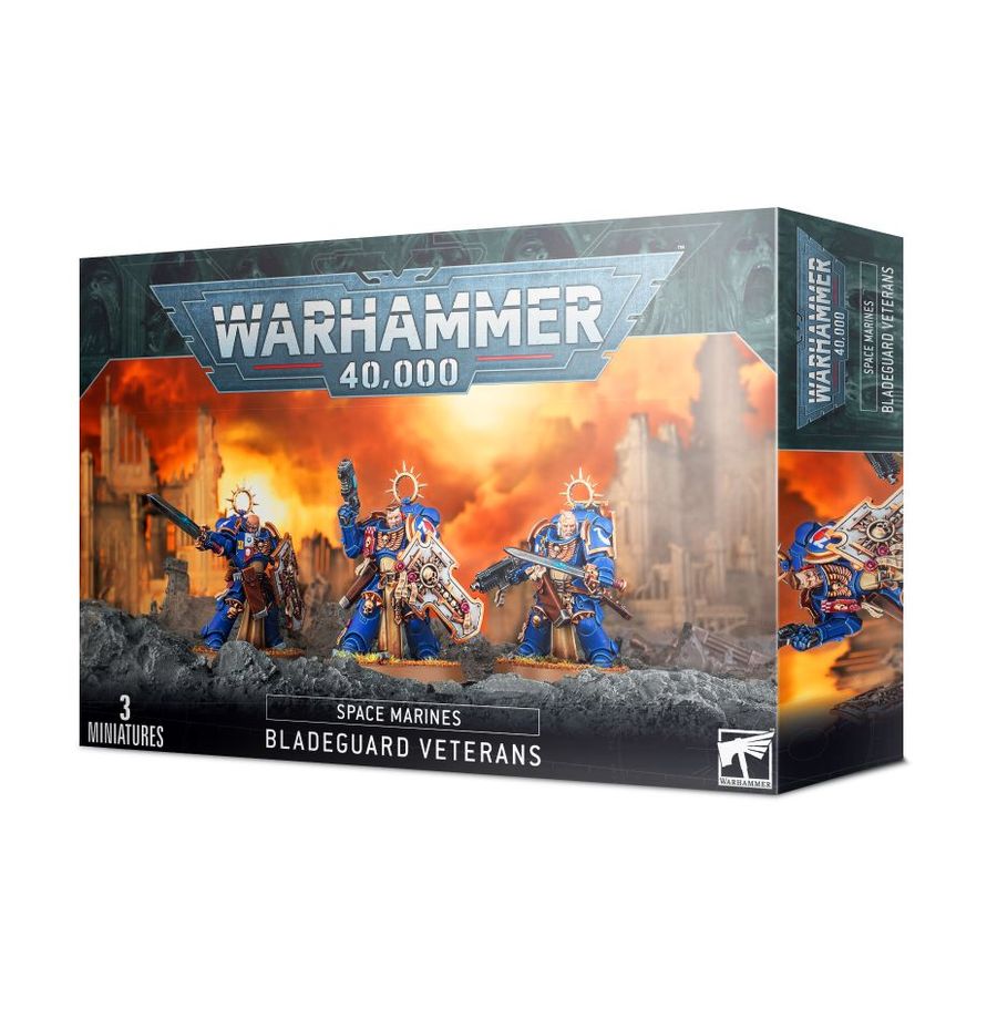 Squadra Veterana di Guardie della Lama- Space Marines- Warhammer
