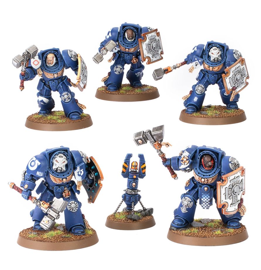 Squadra Terminator d'Assalto - Space Marines - Warhammer