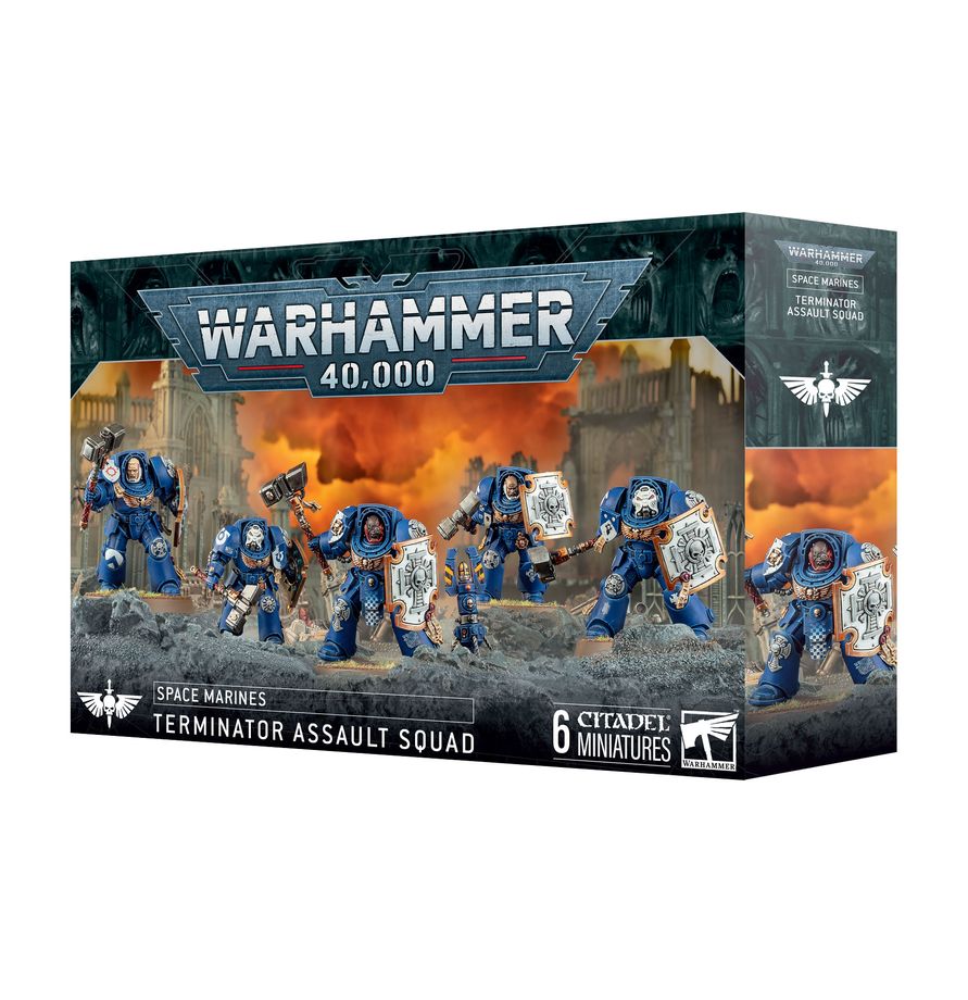 Squadra Terminator d'Assalto - Space Marines - Warhammer