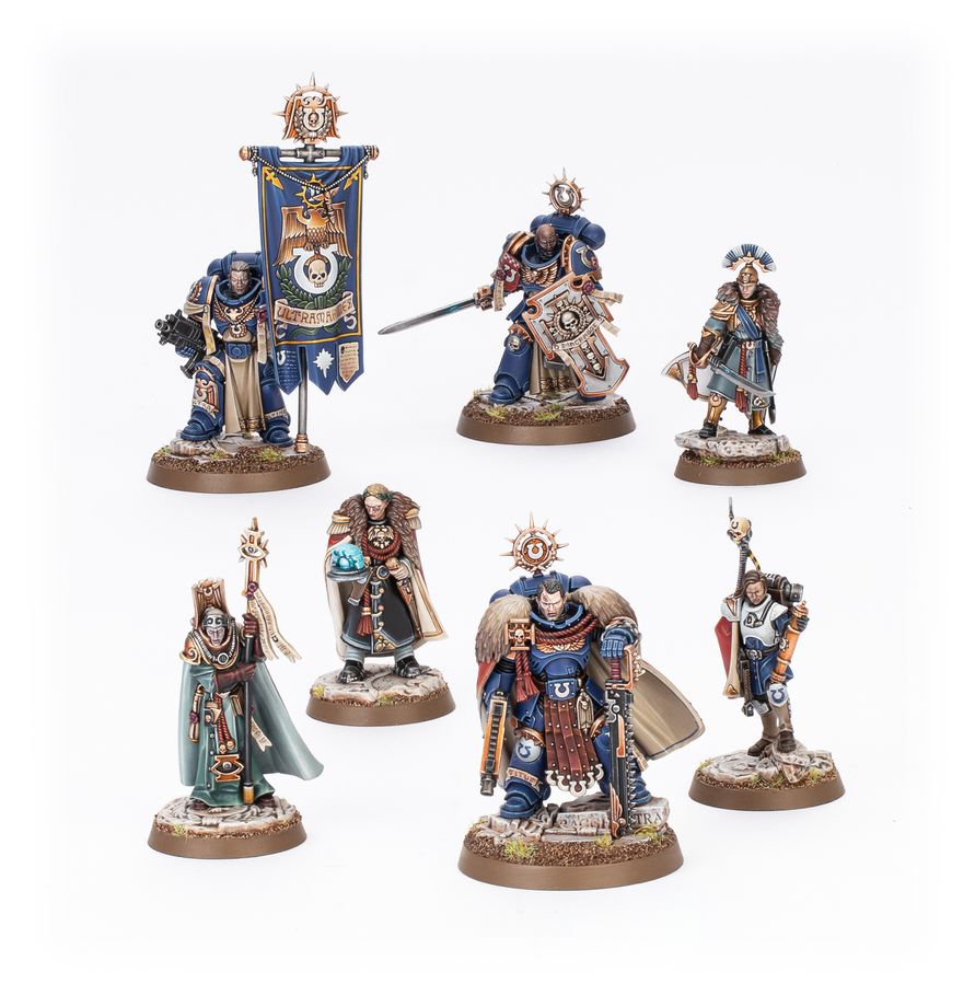 Capitano Titus e i Guardiani di Ultramar- Space Marines- Warhammer