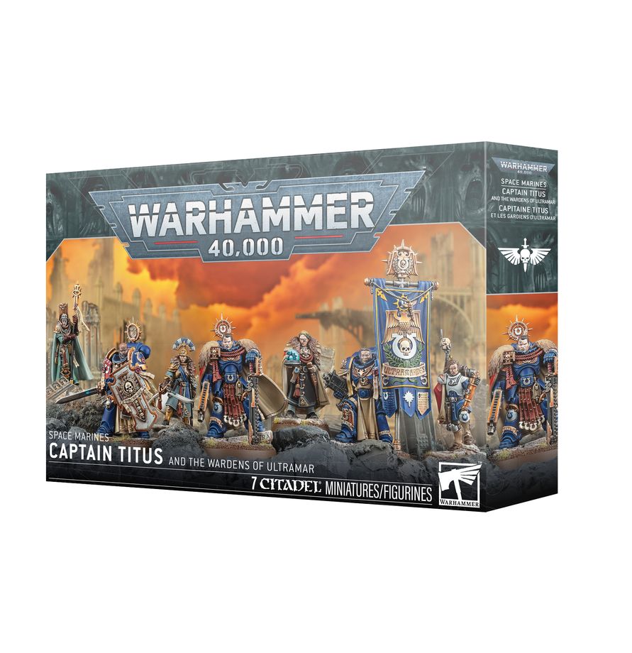 Capitano Titus e i Guardiani di Ultramar- Space Marines- Warhammer