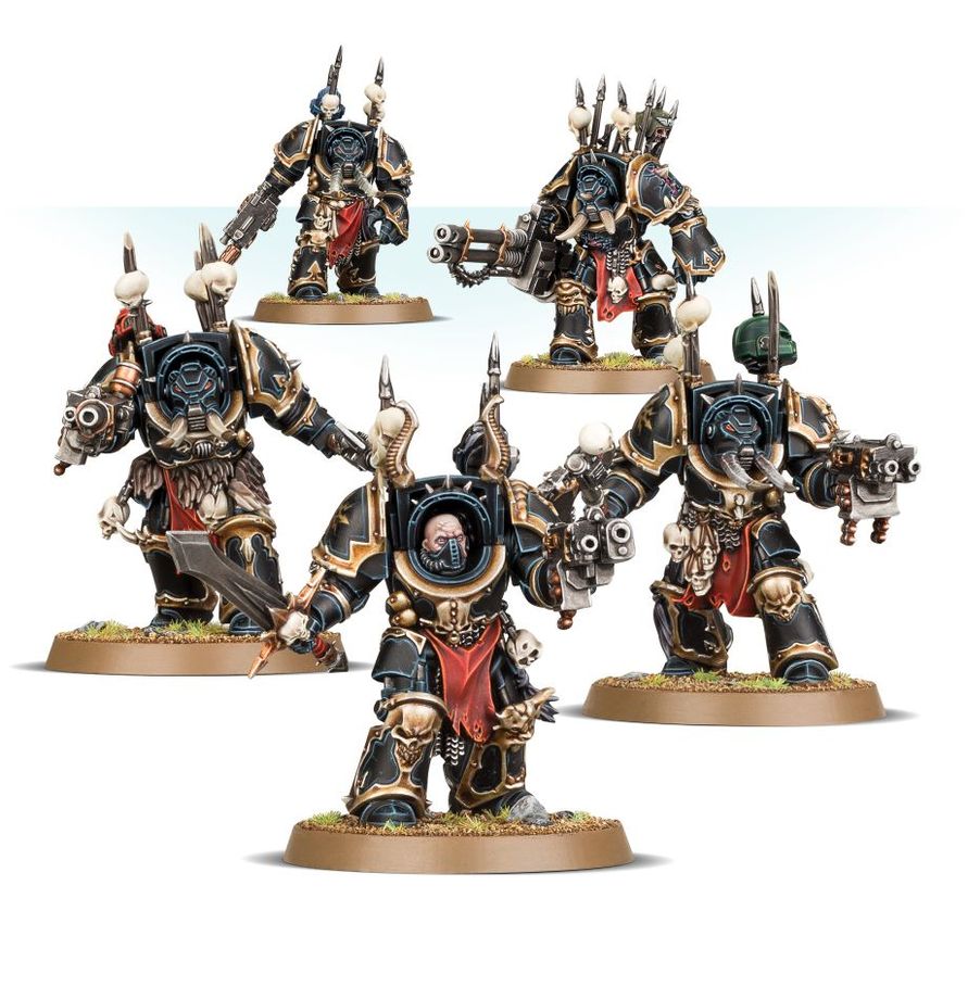 Squadra Terminator del Caos - Chaos Space Marines - Warhammer