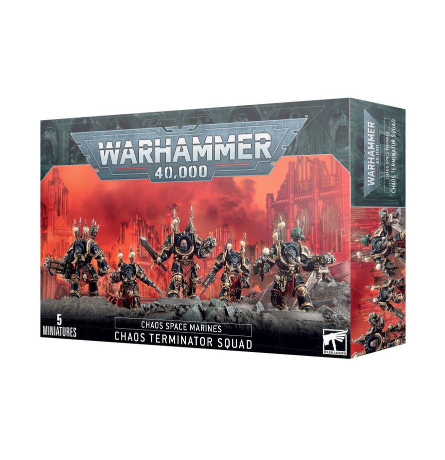 Squadra Terminator del Caos - Chaos Space Marines - Warhammer