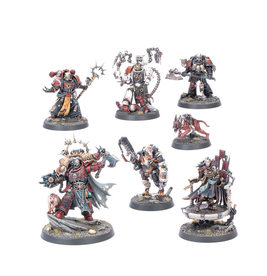 Huron Blackheart e i Signori del Maelstrom- Chaos Space Marines - Warhammer