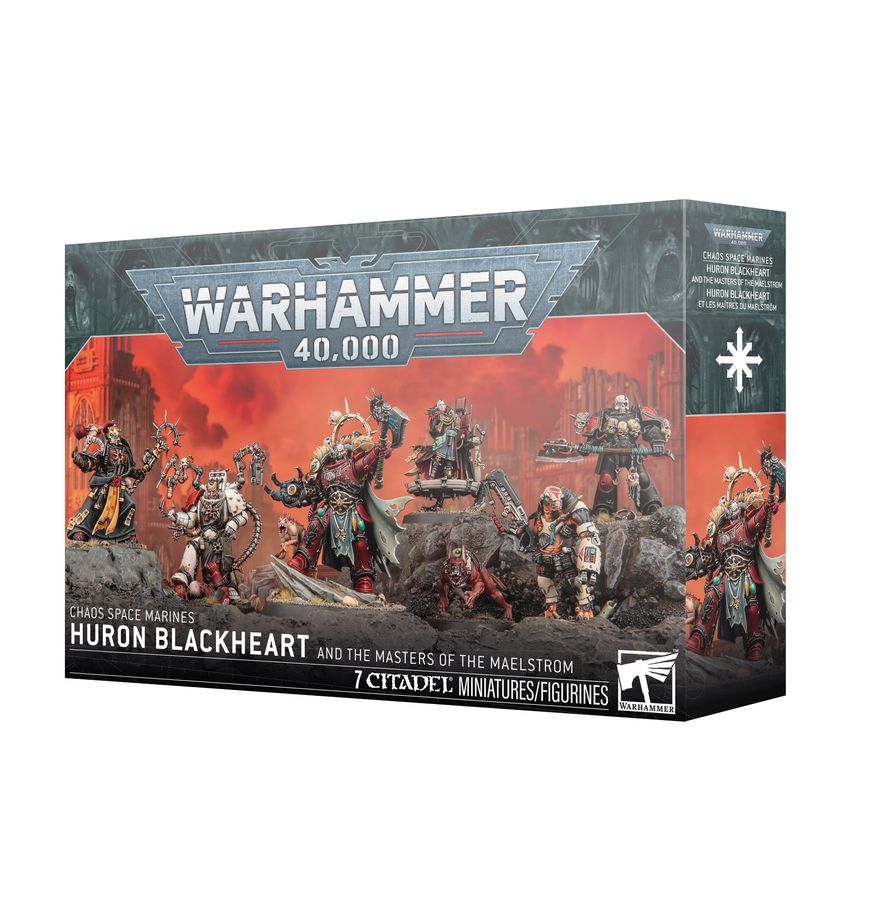 Huron Blackheart e i Signori del Maelstrom- Chaos Space Marines - Warhammer
