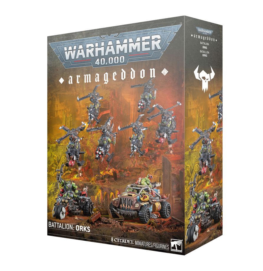 Armageddon - Battaglione: Orki - Warhammer