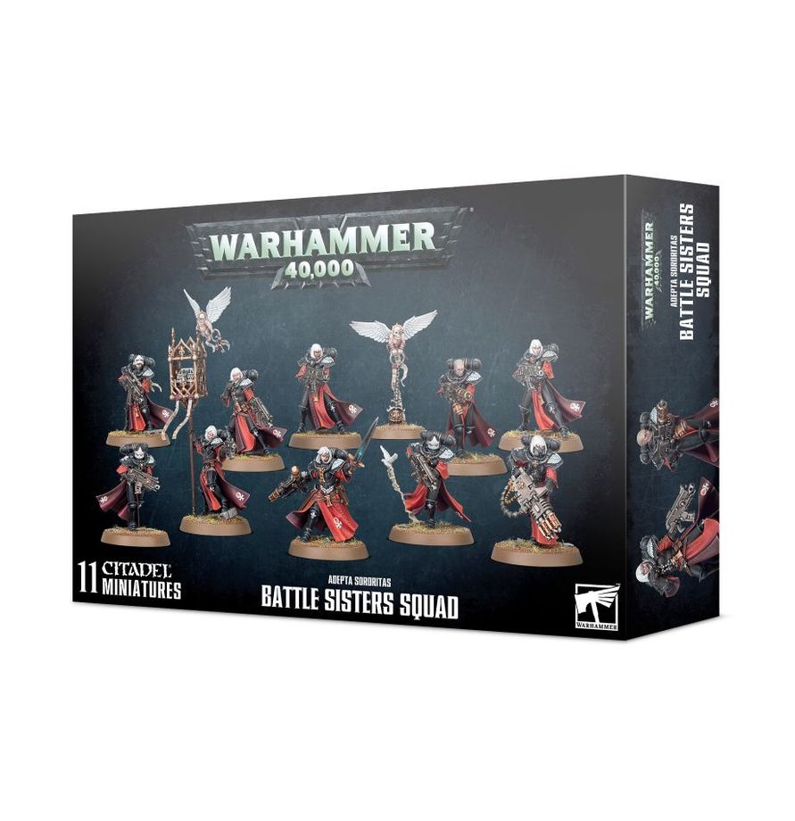 Squadra di Sorelle Guerriere dell'Adepta Sororitas