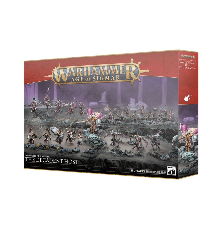 Forza da Battaglia: Edoniti di Slaanesh - Schiera Decadente - Warhammer AOS