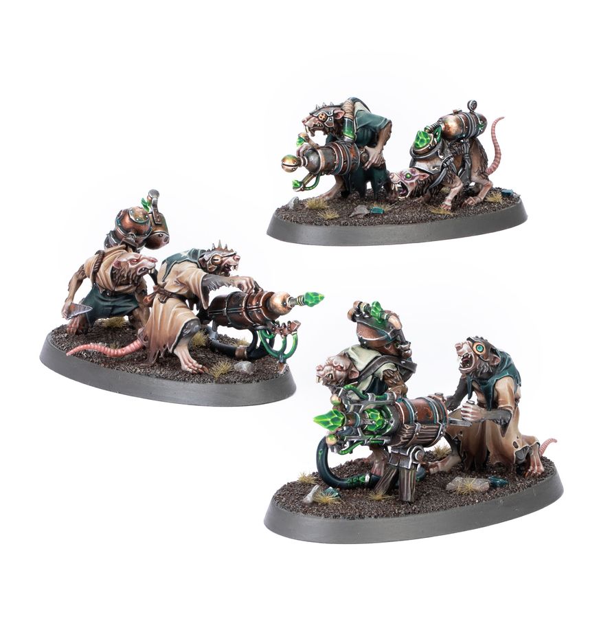 Batteria d'Armi a Mutascintilla - Skaven - Warhammer AOS