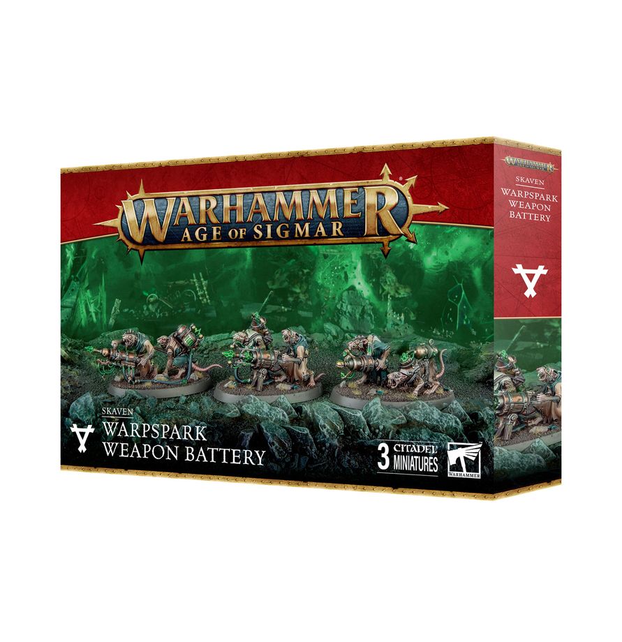 Batteria d'Armi a Mutascintilla - Skaven - Warhammer AOS