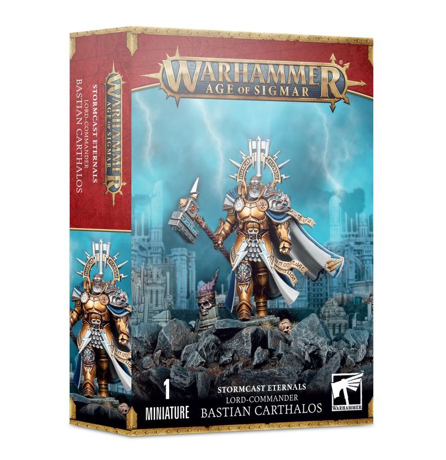 Lord-Comandante Bastian Carthalos - Stormcast Eternals - Warhammer AOS