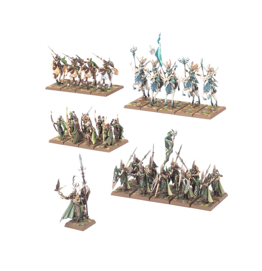 Warhammer The Old World - Wood Elf Realms: Battle March Army