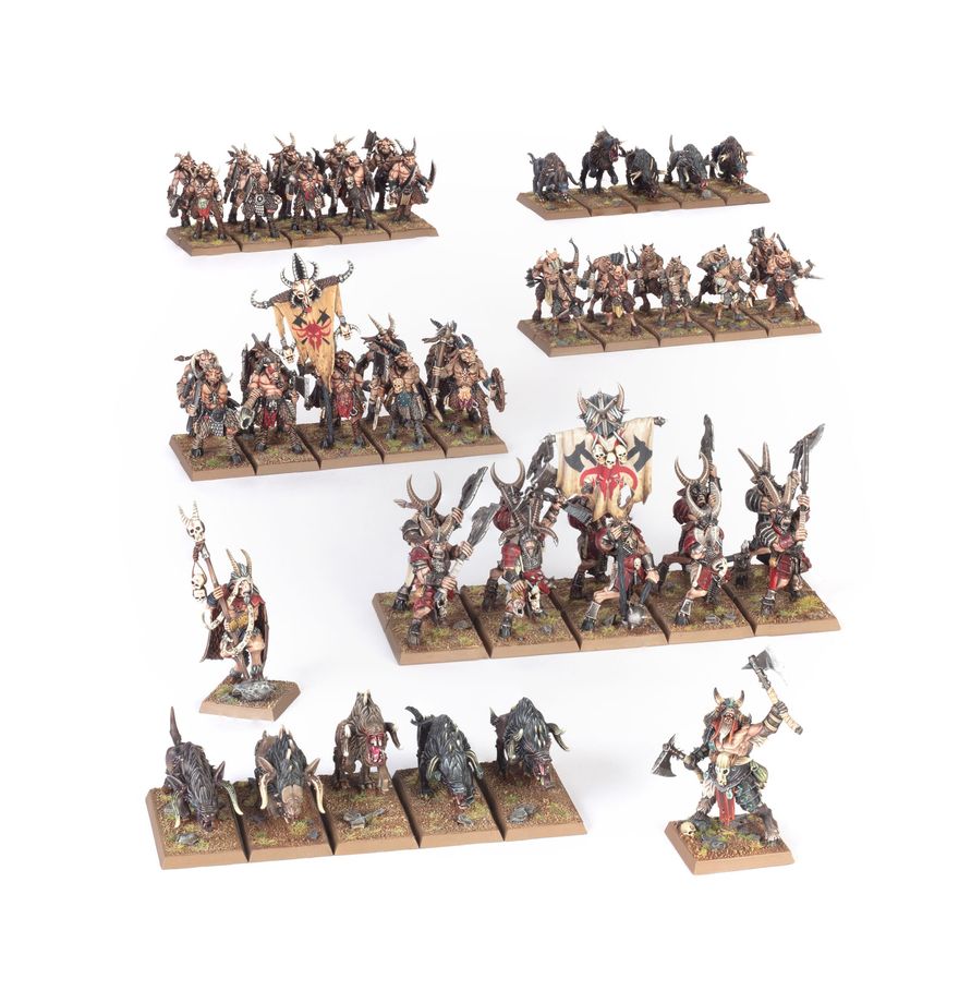 Warhammer The Old World - Beastmen Brayherds: Battle March Army