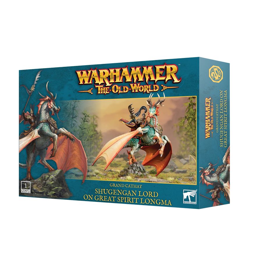 Shugengan Lord on Great Spirit Longma - Gran Cathay - Warhammer: The Old World