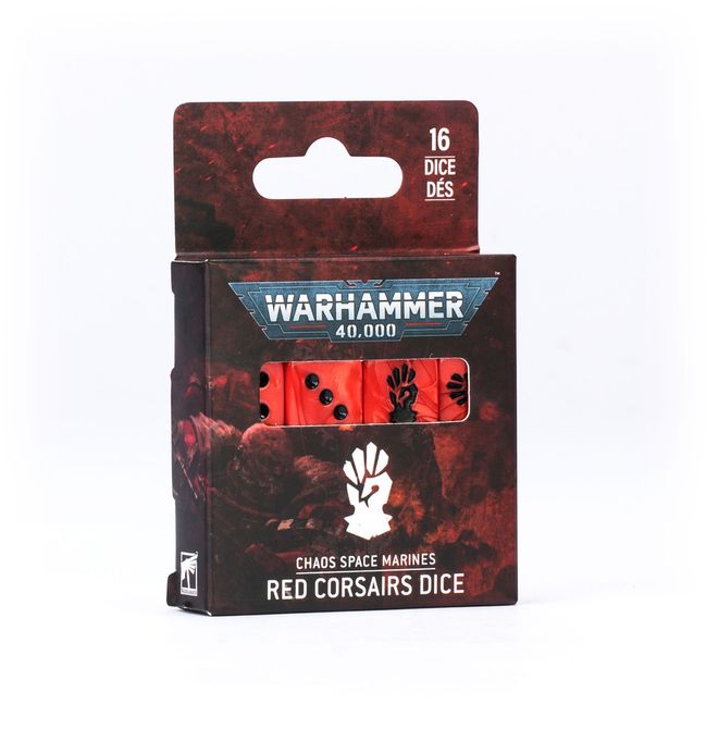 Dadi Red Corsairs - Chaos space marines