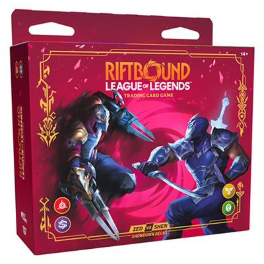 Riftbound League Of Legends Vendetta Champion Deck Showdown Zed Vs Shen ENG