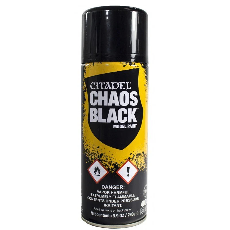 Chaos Black - Primer per miniature - Citadel