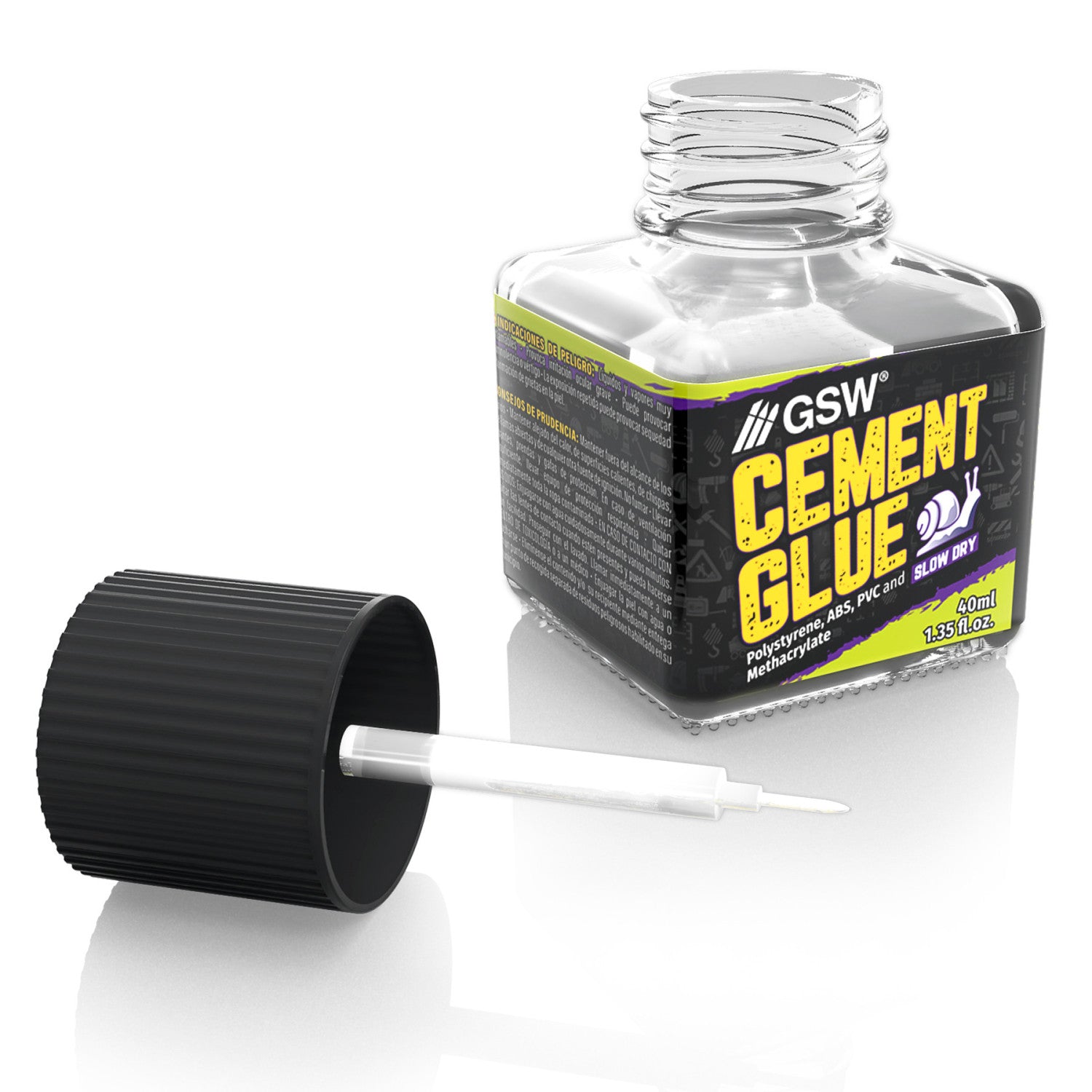 Colla per Plastica a Lenta Essiccazione 40ml -  Green Stuff World