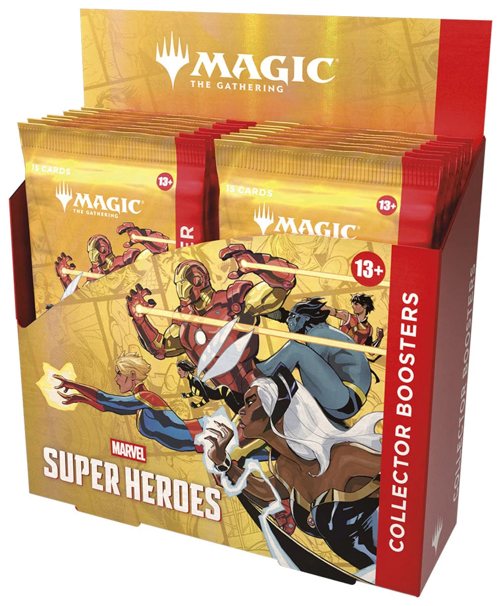 Magic: The Gathering - Marvel Super Heroes Collector Booster Box (12 Buste) ENG