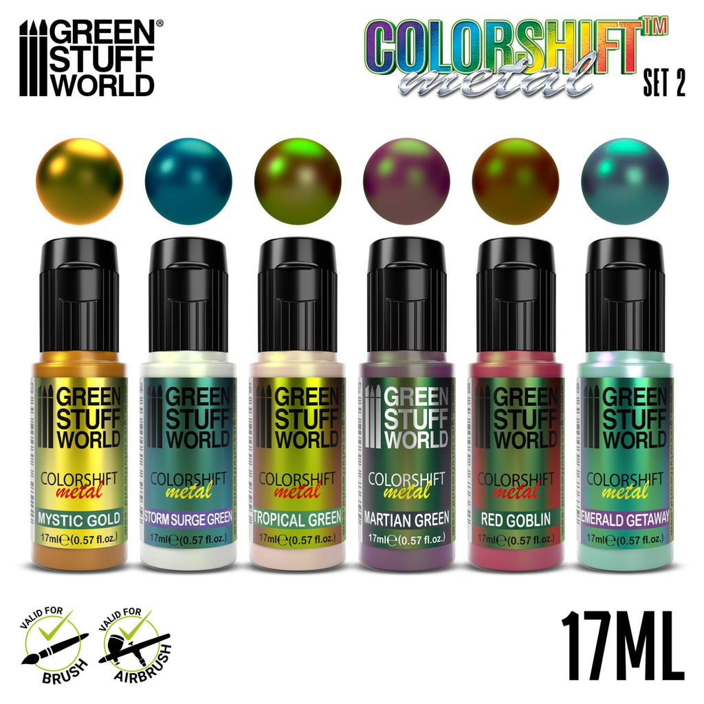 SET Colori Camaleonte - Set 2 - Green Stuff World