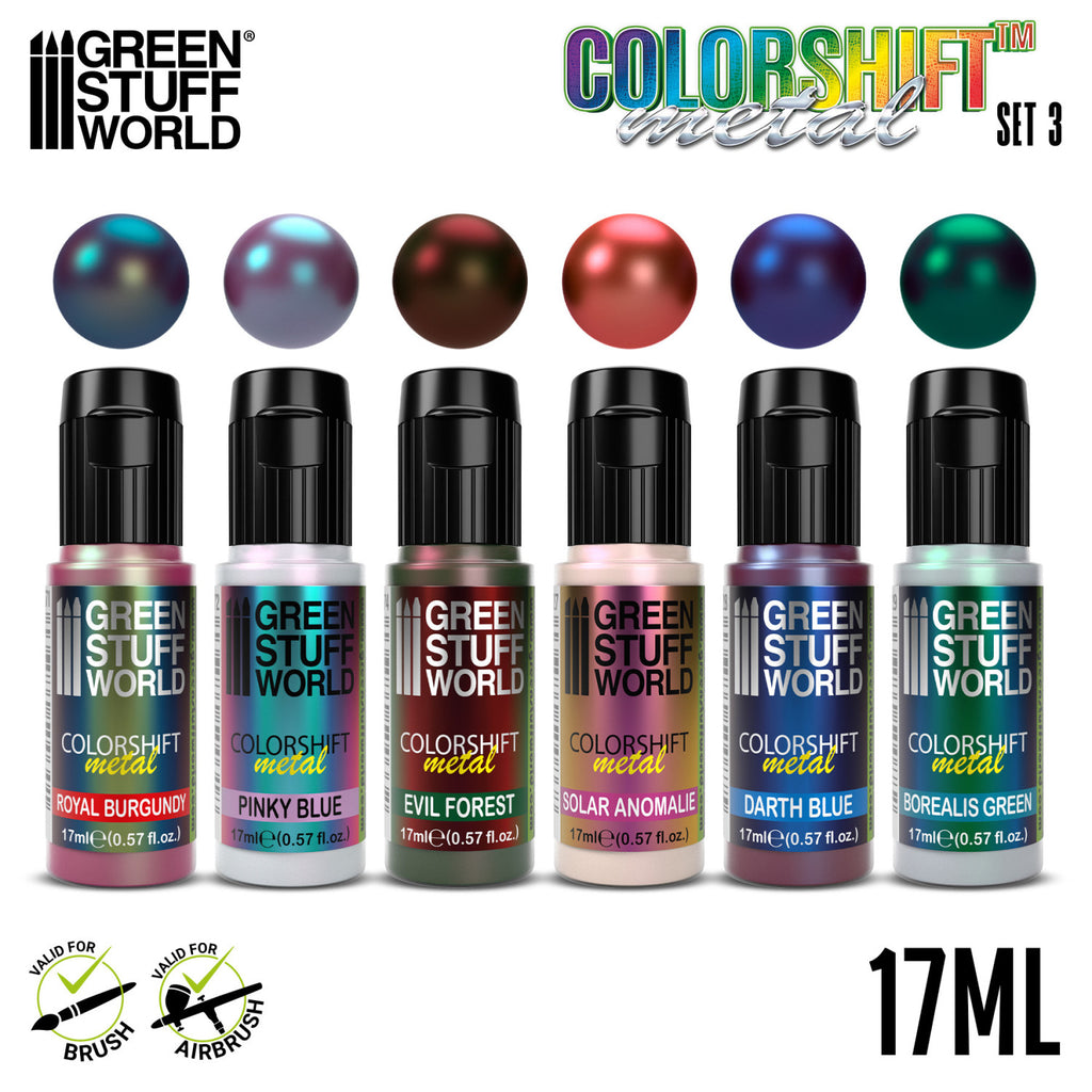 SET Colori Camaleonte - Set 3 - Green Stuff World