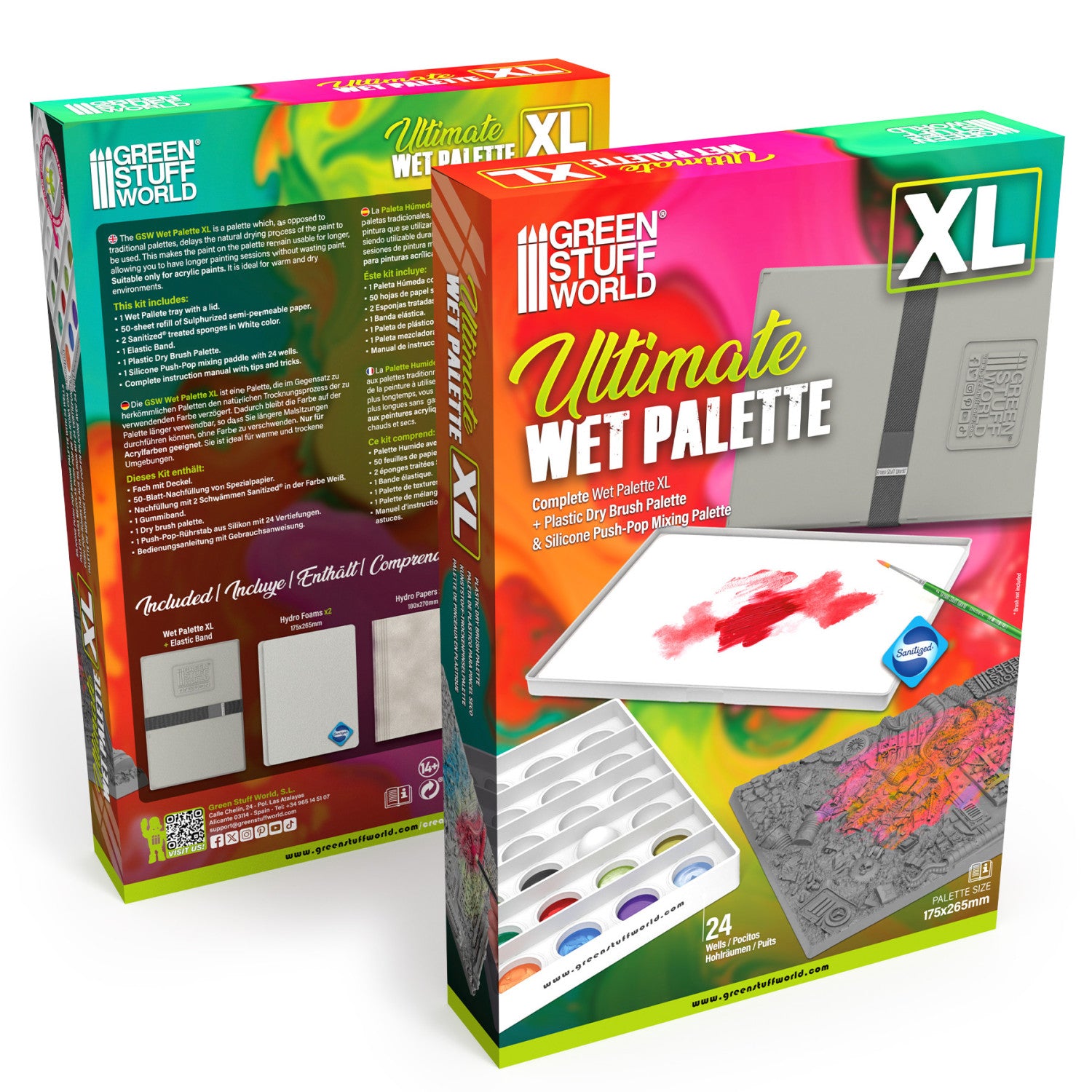 Ultimate Wet Palette XL - Grenn Stuff World