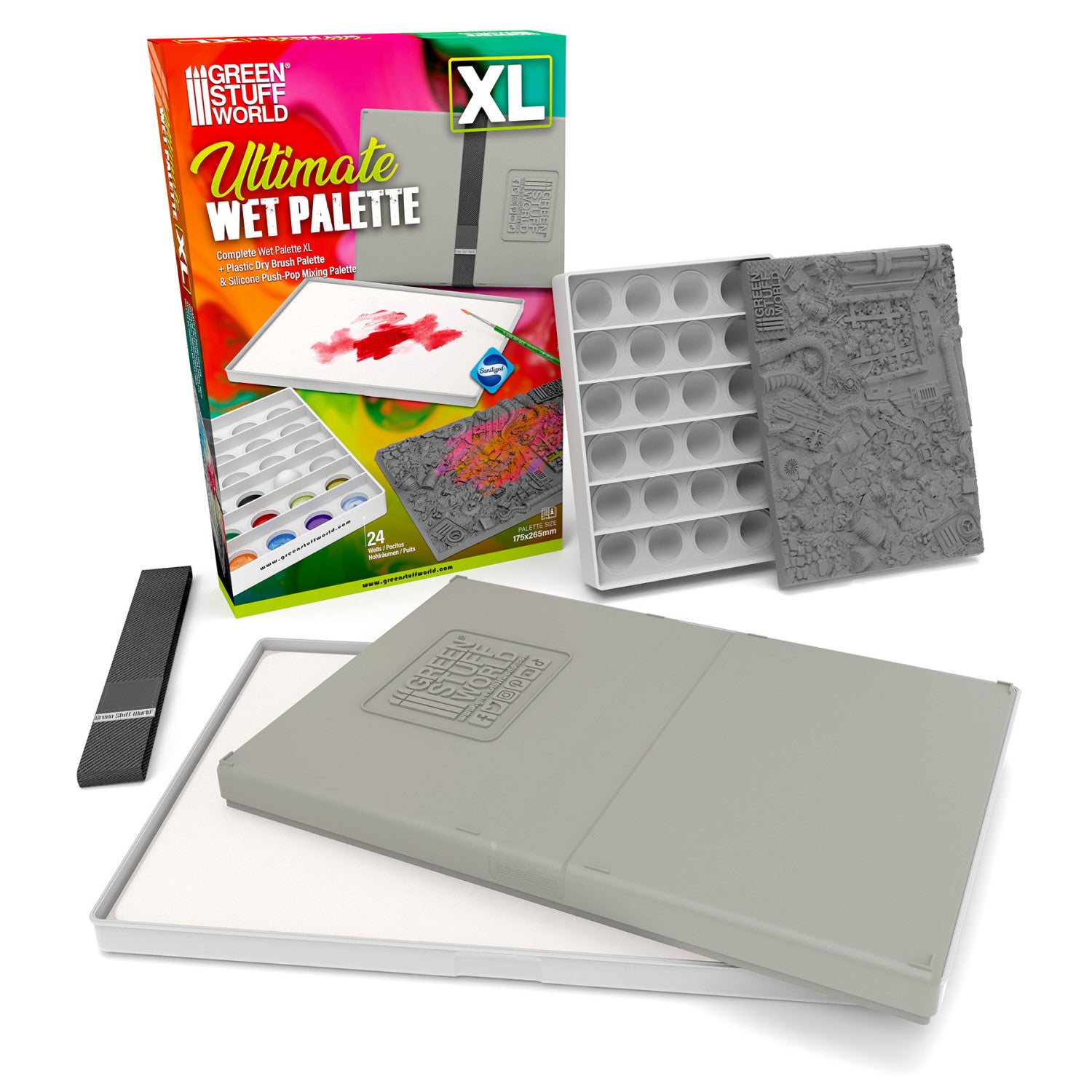 Ultimate Wet Palette XL - Grenn Stuff World